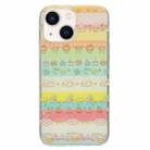 For iPhone 14 Double Sided IMD Full Coverage TPU Phone Case(Cake House Cat) - 1