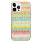 For iPhone 14 Pro Double Sided IMD Full Coverage TPU Phone Case(Cake House Cat) - 1