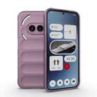 For Nothing Phone 2a Magic Shield TPU + Flannel Phone Case(Purple) - 1