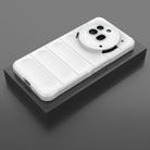 For Nothing Phone 3a Pro Magic Shield TPU + Flannel Phone Case(White) - 2