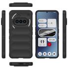 For Nothing Phone 3a Magic Shield TPU + Flannel Phone Case(Black) - 3