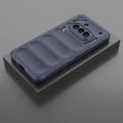 For Nothing Phone 3a Magic Shield TPU + Flannel Phone Case(Dark Blue) - 2