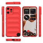 For Nothing CMF Phone 2 Pro 5G Global Magic Shield TPU + Flannel Phone Case(Red) - 3