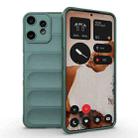 For Nothing CMF Phone 2 Pro 5G Global Magic Shield TPU + Flannel Phone Case(Dark Green) - 1