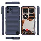 For Nothing CMF Phone 2 Pro 5G Global Magic Shield TPU + Flannel Phone Case(Dark Blue) - 3