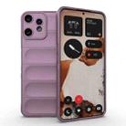 For Nothing CMF Phone 2 Pro 5G Global Magic Shield TPU + Flannel Phone Case(Purple) - 1