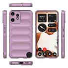 For Nothing CMF Phone 2 Pro 5G Global Magic Shield TPU + Flannel Phone Case(Purple) - 3