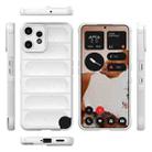 For Nothing CMF Phone 2 Pro 5G Global Magic Shield TPU + Flannel Phone Case(White) - 3