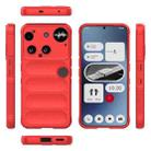 For Nothing Phone 3 Magic Shield TPU + Flannel Phone Case(Red) - 3