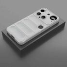 For Nothing Phone 3 Magic Shield TPU + Flannel Phone Case(Grey) - 2