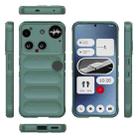 For Nothing Phone 3 Magic Shield TPU + Flannel Phone Case(Dark Green) - 3