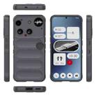 For Nothing Phone 3 Magic Shield TPU + Flannel Phone Case(Dark Grey) - 3