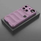 For Nothing Phone 3 Magic Shield TPU + Flannel Phone Case(Purple) - 2