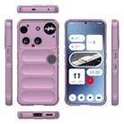 For Nothing Phone 3 Magic Shield TPU + Flannel Phone Case(Purple) - 3