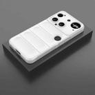 For Nothing Phone 3 Magic Shield TPU + Flannel Phone Case(White) - 2