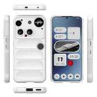 For Nothing Phone 3 Magic Shield TPU + Flannel Phone Case(White) - 3
