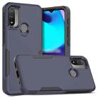 For Motorola Moto E20 / E30 / E40 2 in 1 PC + TPU Phone Case(Dark Blue) - 1