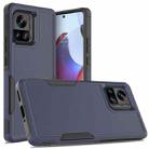 For Motorola Edge+ 2023 / Edge 40 Pro 2 in 1 PC + TPU Phone Case(Dark Blue) - 1