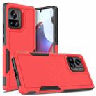 For Motorola Edge+ 2023 / Edge 40 Pro 2 in 1 PC + TPU Phone Case(Red) - 1