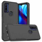 For Motorola Moto G Play 2023 / G Pure 2 in 1 PC + TPU Phone Case(Black) - 1