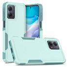 For Motorola Moto G 5G 2023 2 in 1 PC + TPU Phone Case(Light Green) - 1