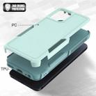 For Motorola Moto G 5G 2023 2 in 1 PC + TPU Phone Case(Light Green) - 3