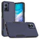 For Motorola Moto G 5G 2023 2 in 1 PC + TPU Phone Case(Dark Blue) - 1