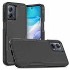 For Motorola Moto G 5G 2023 2 in 1 PC + TPU Phone Case(Black) - 1