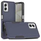 For Motorola Moto G Power 5G 2024 2 in 1 PC + TPU Phone Case(Dark Blue) - 1