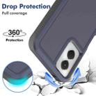 For Motorola Moto G Power 5G 2024 2 in 1 PC + TPU Phone Case(Dark Blue) - 3