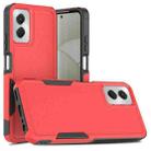 For Motorola Moto G Power 5G 2024 2 in 1 PC + TPU Phone Case(Red) - 1
