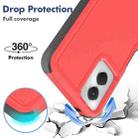 For Motorola Moto G Power 5G 2024 2 in 1 PC + TPU Phone Case(Red) - 3