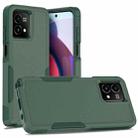 For Motorola Moto G Stylus 5G 2023 2 in 1 PC + TPU Phone Case(Dark Green) - 1