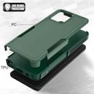 For Motorola Moto G Stylus 5G 2023 2 in 1 PC + TPU Phone Case(Dark Green) - 3