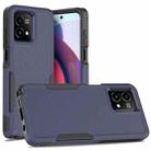 For Motorola Moto G Stylus 5G 2023 2 in 1 PC + TPU Phone Case(Dark Blue) - 1