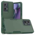 For Motorola Moto G Stylus 5G 2024 2 in 1 PC + TPU Phone Case(Dark Green) - 1