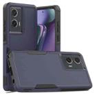 For Motorola Moto G Stylus 5G 2024 2 in 1 PC + TPU Phone Case(Dark Blue) - 1