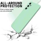 For Samsung Galaxy M35 Pure Color Liquid Silicone Shockproof Phone Case(Green) - 3