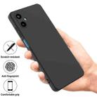 For Samsung Galaxy M06 / F06 5G Pure Color Liquid Silicone Shockproof Phone Case(Black) - 2