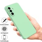For Samsung Galaxy M56 / F56 5G Pure Color Liquid Silicone Shockproof Phone Case(Green) - 2