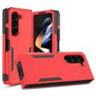 For Samsung Galaxy Z Fold5 2 in 1 PC + TPU Phone Case(Red) - 1