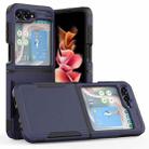 For Samsung Galaxy Z Flip5 2 in 1 PC + TPU Phone Case(Dark Blue) - 1
