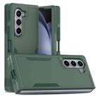 For Samsung Galaxy Z Fold6 5G 2 in 1 PC + TPU Phone Case(Dark Green) - 1