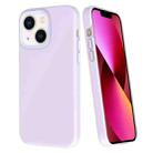 For iPhone 13 Big Hole Dopamine PC Phone Case(Purple) - 1