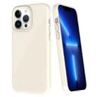 For iPhone 13 Pro Big Hole Dopamine PC Phone Case(White) - 1