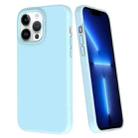 For iPhone 13 Pro Big Hole Dopamine PC Phone Case(Blue) - 1