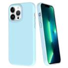 For iPhone 13 Pro Max Big Hole Dopamine PC Phone Case(Blue) - 1