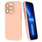 For iPhone 13 Pro Fine Hole Dopamine PC Phone Case(Orange) - 1