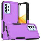 For Samsung Galaxy A33 5G 2 in 1 PC + TPU Phone Case(Purple) - 1