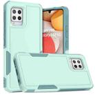 For Samsung Galaxy A42 5G 2 in 1 PC + TPU Phone Case(Light Green) - 1